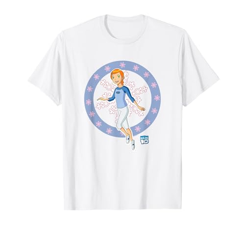 Ben 10: Alien Force Kid Gwen Tennyson Snowflakes Logo T-Shirt