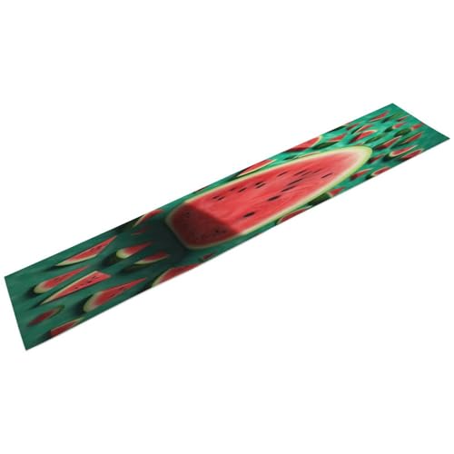 Chemin de table pastèque Dream, décoration saisonnière intérieure extérieure