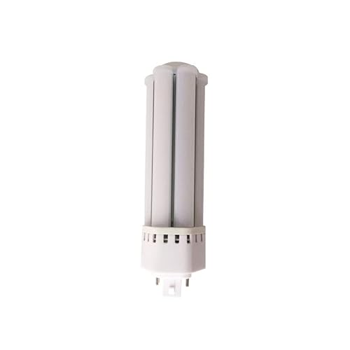 YSJX lighting, Paquete de 4 lámparas LED tipo maíz G24 de 16 W, CA 230 V, atenuación de 360°, con 2 clavijas Bombillas para el hogar(Warm white)