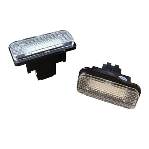 Luz trasera de matrícula Benz Clase CLS W219 y SLK R171 destellos claros