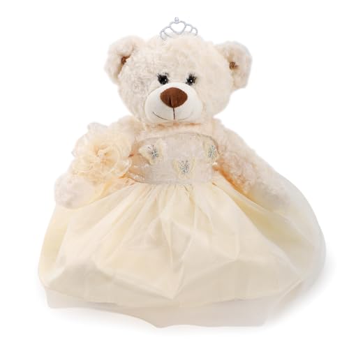 Muñeca Quinceanera Teddy Bear con Vestido, Decoración 15 Años miniatura 1