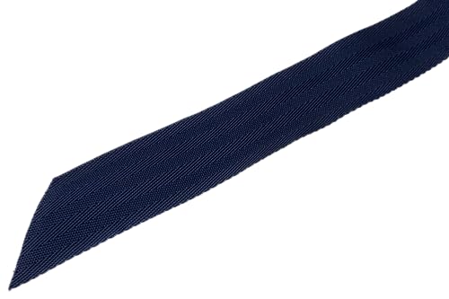 Trimz Polypropylene Herringbone Webbing - 38mm x 25m - Navy Heavy Duty Strap for Bags Crafts and DIY - Image 4