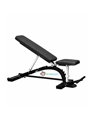 Image of Mybeast Multipurpose Adjustable Bench For Gym And Home Purpose For Heavy Duty Multiple Workout