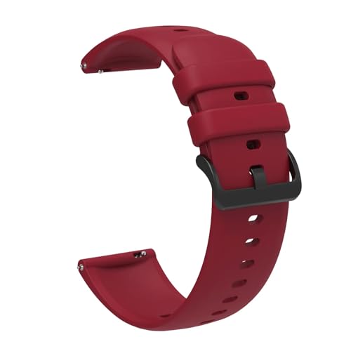 Image of 22mm Watch Strap Compatible with Samsung Watch,S Pro,Realme,Pro 4 Max,Ultra,Ultra 2,One Plus Boat Flash, Noise Colorfit Pulse Grand, Noise Colorfit Soft Silicone