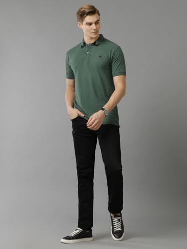 Image of ADRO Mens Polo T Shirt -100% Cotton Polo Tshirt for Men | Solid Polo T-Shirt Regular fit