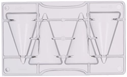 DECORA COD. 0050151 MOULE À CHOCOLAT CÔNE GRAND 4 CAV Ø 50 X 80 H MM 200X120X22 MM