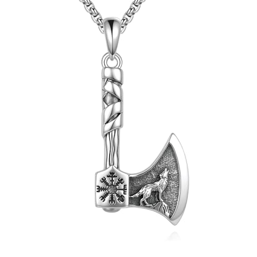 Collier hache viking en argent 925 : oubliez les bijoux fragiles qui s'oxydent