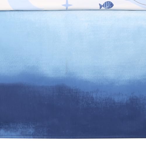 Image of Lambs & Ivy Bubbles & Squirt 3-Piece Whale /Ocean Aquatic Baby Crib Bedding Set