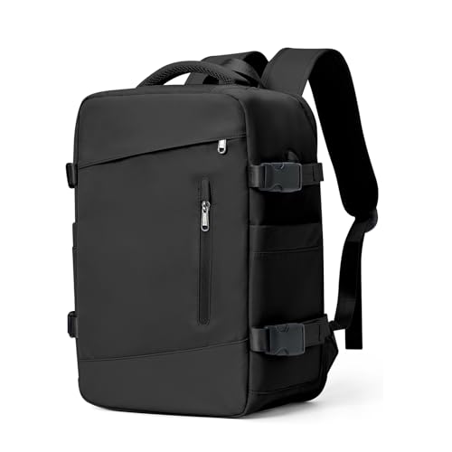 SZLX Ryanair - Mochila al vacío con bomba, tamaño de cabina, 40 x 30 x 20 pulgadas, equipaje de mano para mujer, mochila impermeable con sistema de vacío para viajes