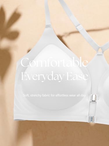 Image of Racerback Jelly Bras with Metal Magnetic Front Closure - S-XL