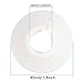 BETOY 30 pcs Copritubo Termosifone,Rosetta Termosifone Copertura per Tubi ,Pipe Collar Bianco...
