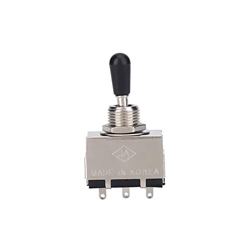 Gitarre 3-Wege Toggle Switch Pickup Schalter, Professionell Metall Pickup Schalter Gitarren-Zubehör für LP Style E-Gitarre