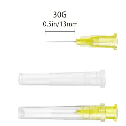 Image of 100 Pack 30 Gauge 1 /2 inch, Lab Accessories, Individually Packaged | Luer Lock Dispensing Liquids