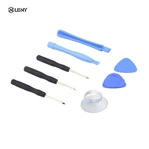 8 en 1 Apertura de Herramientas de Palanca Destornillador Reparación Juego de Accesorios de reemplazo Set para iPhone 5 5s 4 4S 4G 3G 3GS Reparación
