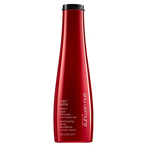 Shu Uemura, Champú Baño de brillo de Color Lustre, Cabello coloreado, Enriquecido con Aceite de Rosa Mosqueta y Extracto de Bayas de Goji, Para preservar el Brillo y el Color, 300 ml