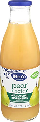 Hero, Juice Nectar Pear, 33.8 Ounce