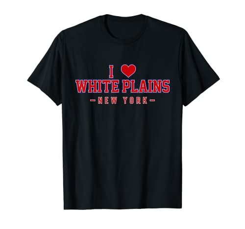 I Love White Plains New York T-Shirt I Love White Plains New York T-Shirt