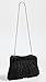 Loeffler Randall Women's Rayne Pleated Frame Clutch with Bow, Black, One Size