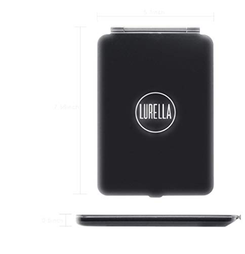 Espejo pequeño Wanderlust rectangular negro miniatura 2