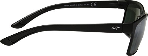 Image of Maui Jim Men's and Women's Pokowai Arch Polarized Rectangular Sunglasses