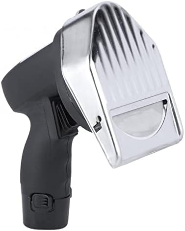 Affettatrice elettrica senza fili, spessore regolabile 0-8 mm, 80 W, grado commerciale con lame rimovibili, copertura di sicurezza per uso domestico e ristorante, silenzioso e portatile