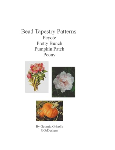 Bead Tapestry Patterns Peyote Pretty Bunch Pumpkin Patch Peony