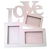 Photo Gallery topperfun elegante cornice per foto in legno con design a forma di lettera damore per larredamento della casa da esporre a parete o sul tavolo Photo Gallery topperfun elegante cornice per foto in legno con design a forma di lettera damore per larredamento della casa da esporre a parete o sul tavolo