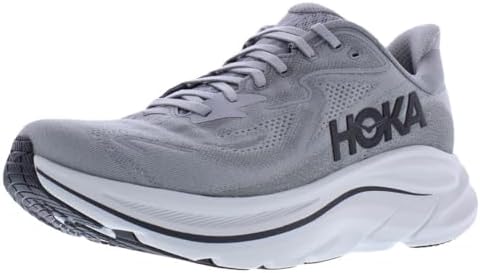 HOKA Clifton 10 Tênis masculino, Cinza galáctico/asteróide, 10.5 ...