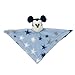 Lambs & Ivy Disney Baby Mickey Mouse Stars Blue Lovey/Security Blanket