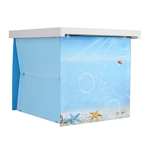 Splenssy Verborgen Stijl Badkamer Opvouwbare Kleding Tas Waterdichte Douchecabine Kleding Box - Image 8