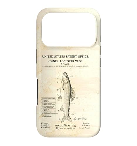Arctic Grayling Fishing ���� ���̓� �r���e�[�W�A�[�g �X�}�z�P�[�X iPhone 17 Pro �p
