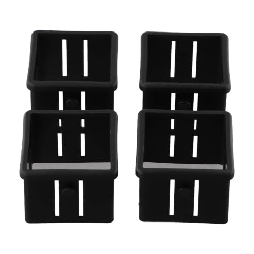 Juego de fundas para tubos cuadrados, plástico PP y PE, 4 tamaños para accesorios de equipos de fitness y otros equipos de ejercicio miniatura 7
