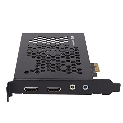 Placa de captura de vídeo PCIE HDMI 4K 30fps, saída de loop HDMI Zero Delay em tempo real Streaming