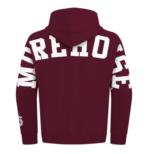 Men's College Wingspan Drop Shoulder Fleece Pullover Hoodie2