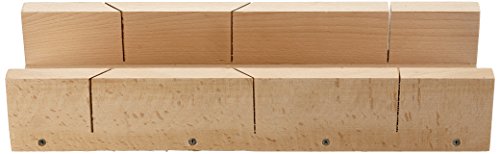 WOODEN MITER BOX 450x105MM
