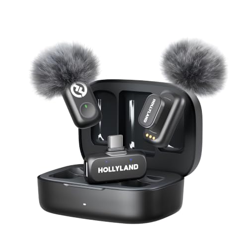Hollyland LARK A2 Wireless Lavalier Microphone System (2TX + 1RX w/ Charging Case) - image 4