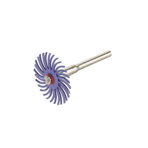 Image of Tools 48pcs 1 Inch Radial Bristle Disc Kit with 3mm Shank for Rotary Tools,Detail Abrasive Wheel for Jewelry Wood Metal Polishing, Bristle Wheel with Grit 50-1000