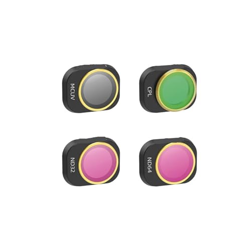 Compatible for Mini 4 Pro Filters ND CPL 4/8/16/32/64 Drone Gimbal Film Glass�CCompatible for Filter Camera Accessories(4 IN 1-C)