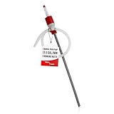 TERA PUMP Food Grade BPA Free Emergency Disaster 55 Gallon Barrel Heavy Duty Drum Siphon Drinking Water Hand Pumps