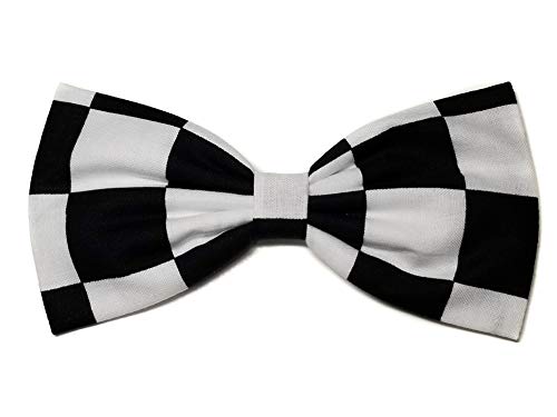 EmilyRose Couture Special Prints Hairbows- Music Notes, Houndstooth,argyle, Nascar, Cammo (Group 2 of 2) (Headband, Checkerboard)