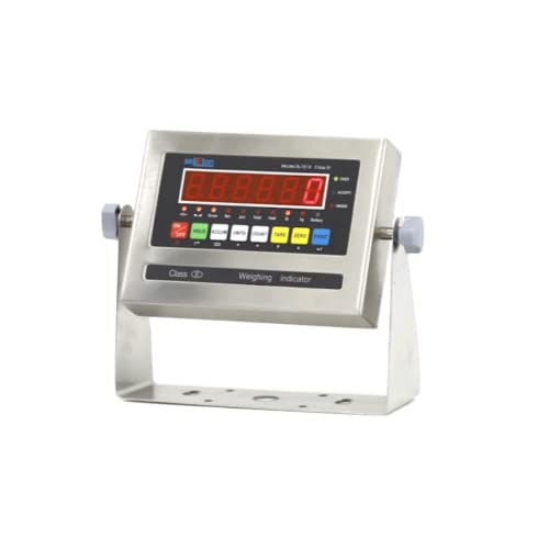 Báscula industrial SellEton SL-800-4x4-5-SS-LED 48"x48" 5000 lb miniatura 6