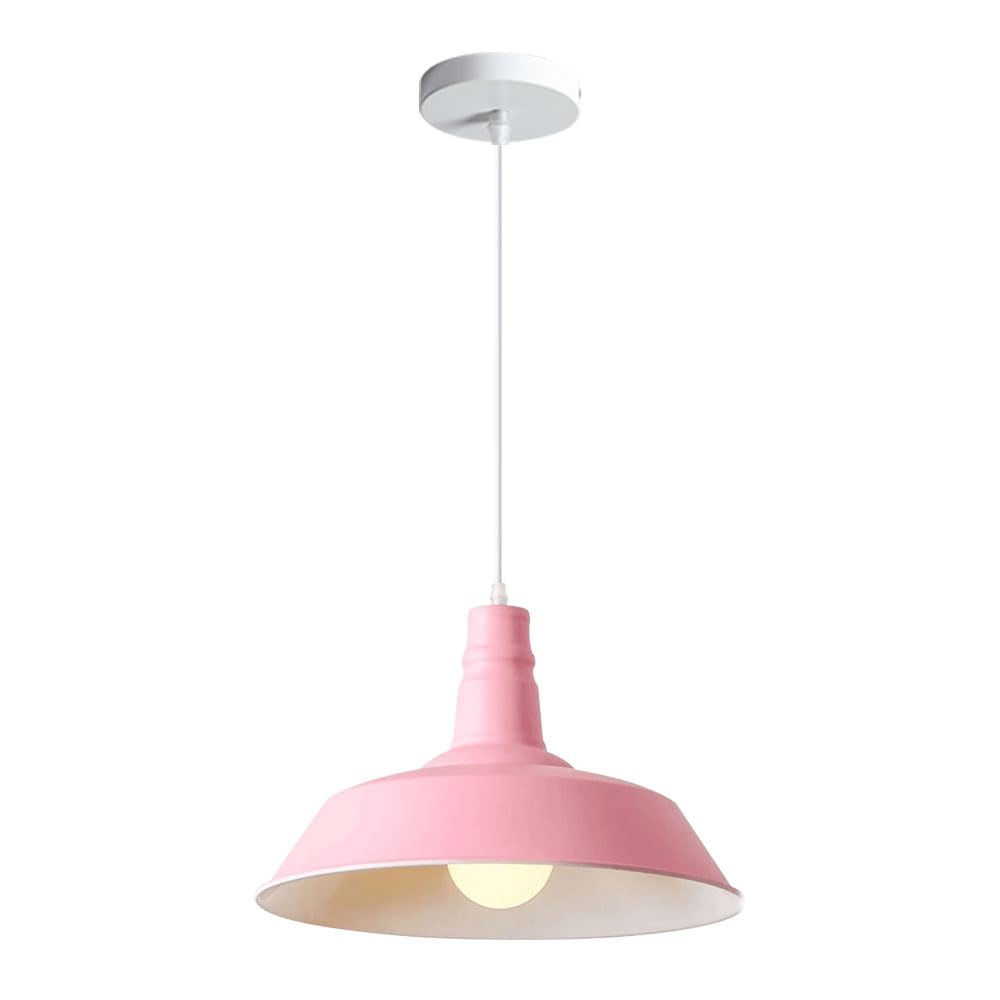 ZGDHWCR Creative Personality Metal Hanging Lamp, Nordic Industrial Style Pendant Light, Flush Mount Ceiling Chandelier, Living Room Kitchen Island Balcony Decoration Light Fixtures