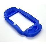 PS Vita1000(PCH-1000)専用シリコンケース(ブルー)