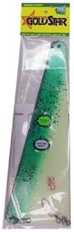 Silver Horde 5030013942 Rudder Flasher 13” Glow/Green Spatter Back, Multicolor, One Size