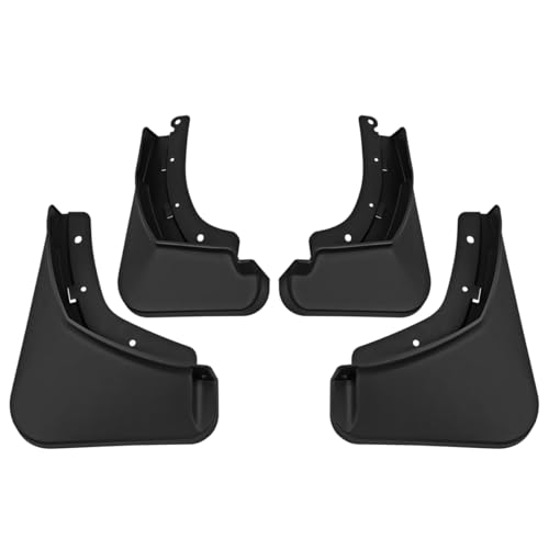 Image of Mud Flaps for 2024 2025 2026 Chevy Chevrolet Trax Splash Guards Mud Guards Front & Rear SUV Set of 4PCS Black Heavy Duty Compatible with Trax MudGuards Exterior Accessories