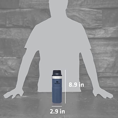 Stanley Aluminum 10-06439-218 The Trigger-Action Travel Mug Hammertone Lake 16OZ / .47L - Thumbnail 5
