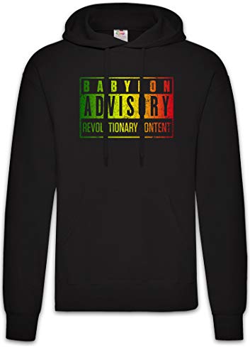 Sweat à capuche Babylon Advisory Urban Backwoods pour homme et femme en coton