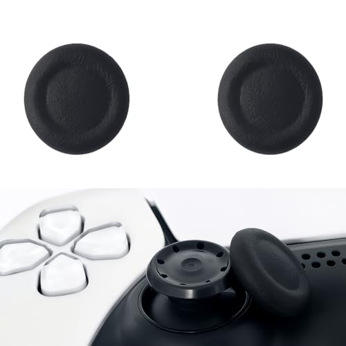 PS5コントローラー スティック キャップ 2個 グリップ 修理 交換 滑り止め加工 快適性アップ 取り付け簡単