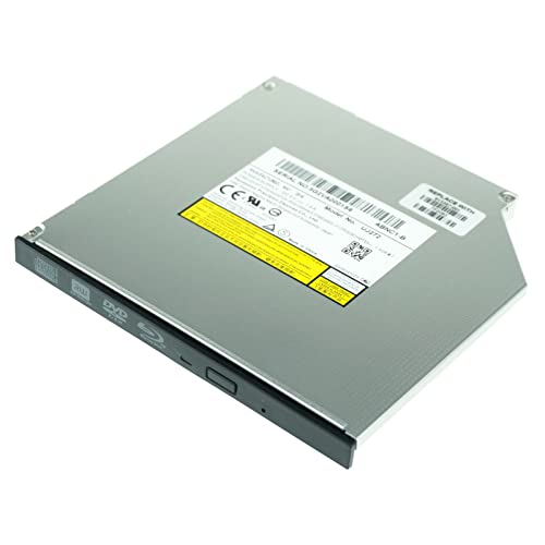 QAREQU Internal SATA 9.5mm Blu-ray DVD CD Burner Drive Optical Disc Writer Reader