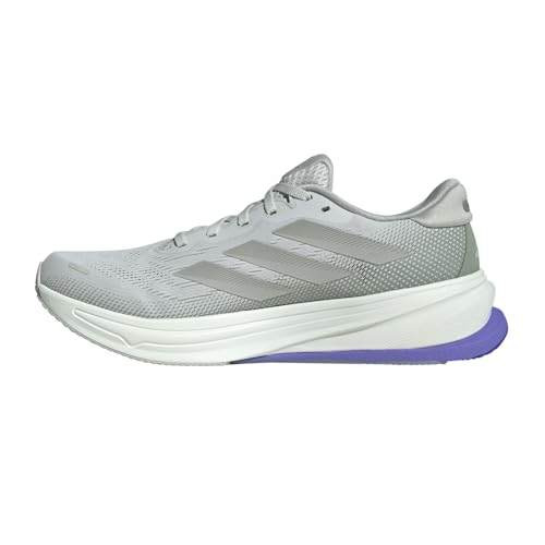 Image of Adidas, Mens, Supernova Rise 2 Running Shoes, Wonder Silver /Silver Green /Silver Green, 8, D - Medium